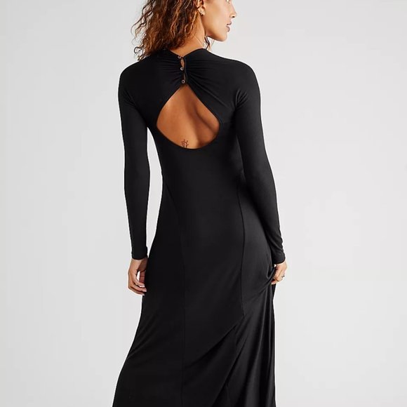 Free People Night Out Maxi Dress New 